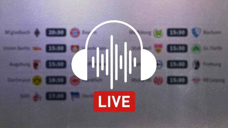 Die Bundesliga live zum Hören