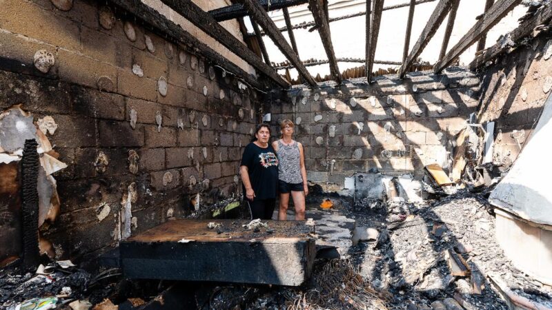 Freimersheim richtet nach Brand Spendenseite ein
