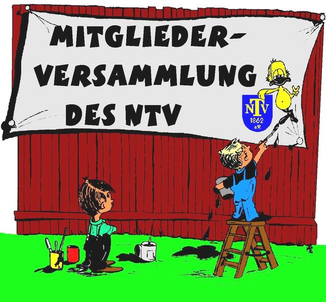 EINLADUNG ZUR NTV-MITGLIEDERVERSAMMLUNG