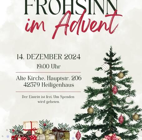 Frohsinn im Advent