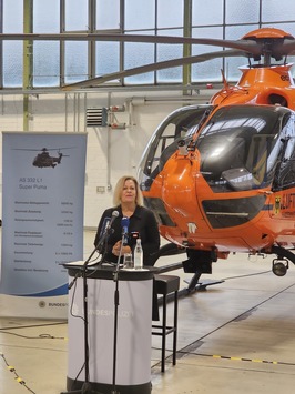 BPOLD 11: Bundesinnenministerin Nancy Faeser eröffnet neue Bundespolizei-Fliegerstaffel in Gifhorn