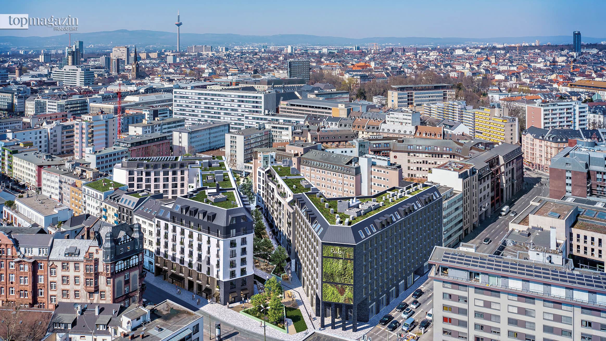 MAIN YARD: Modernes Stadtquartier im Allerheiligenviertel