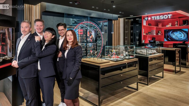 Tissot Flagship-Boutique Frankfurt: Innovation aus Tradition
