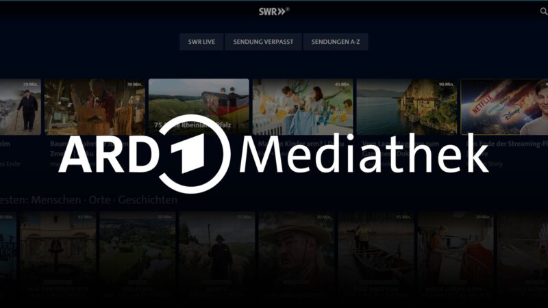Der SWR in der ARD Mediathek