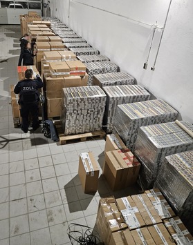 HZA-LA: Zoll stellt 4,6 Millionen Zigaretten sicher / Steuerschaden von über 935.000 Euro aufgedeckt