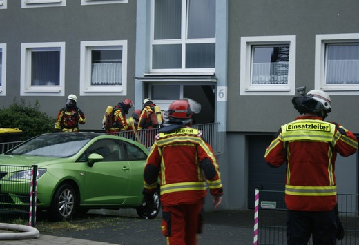 FW Düren: Balkonbrand