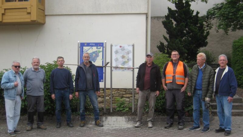 Historischem Dorfgraben und Reilchen in Albig auf der Spur