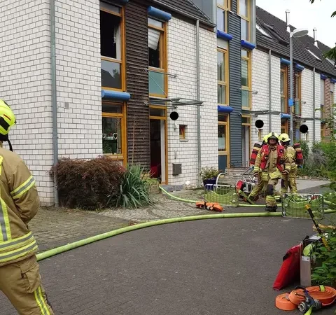 Zimmerbrand in Ratingen-Süd
