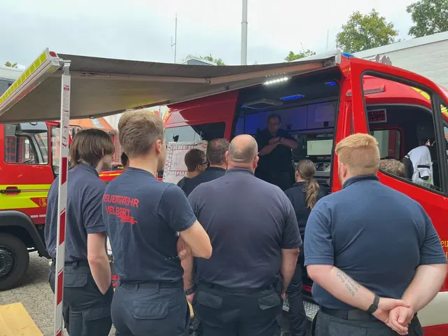 Gemeinsame Einsatzübung der Feuerwehren aus Velbert, Wülfrath und Heiligenhaus