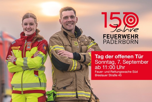 FW Paderborn: Feuerwehr Paderborn öffnet am 07. September ihre Tore