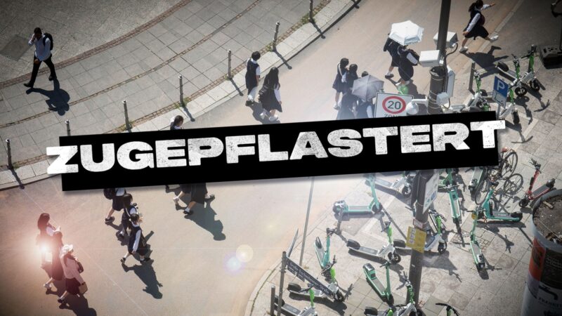 ARD-Story „Zugepflastert“ deckt massive Versiegelung in deutschen Städten auf