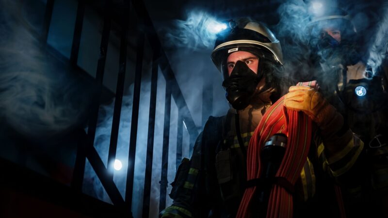 Im Einsatz mit der Heidelberger Feuerwehr