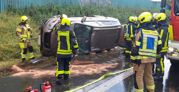 FW-EN: Verkehrsunfall auf der Autobahn