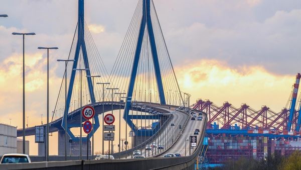Köhlbrandbrücke am Wochenende voll gesperrt – das sind die Umleitungen