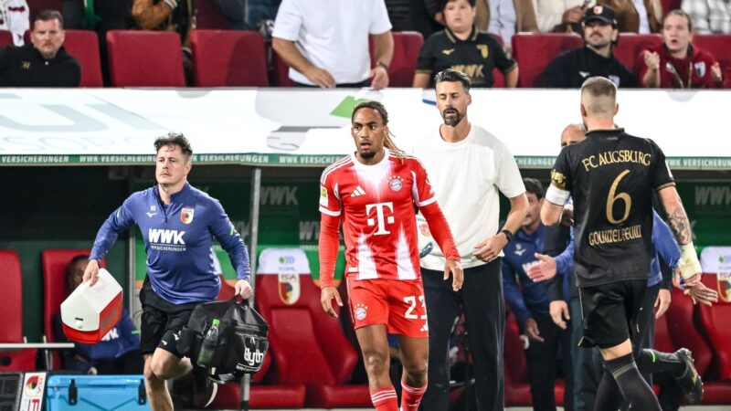 Nach heftigem Zusammenprall: Bayerns Boey entschuldigt sich