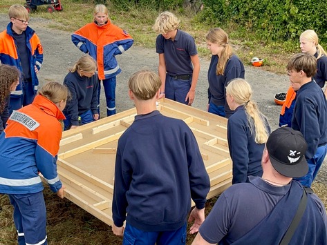 FW Hünxe: Kreiszeltlager der Jugendfeuerwehren im Kreis Wesel