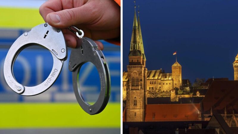 Duo attackiert am Boden liegenden Mann in Nürnberg: Polizistin bei Festnahme verletzt