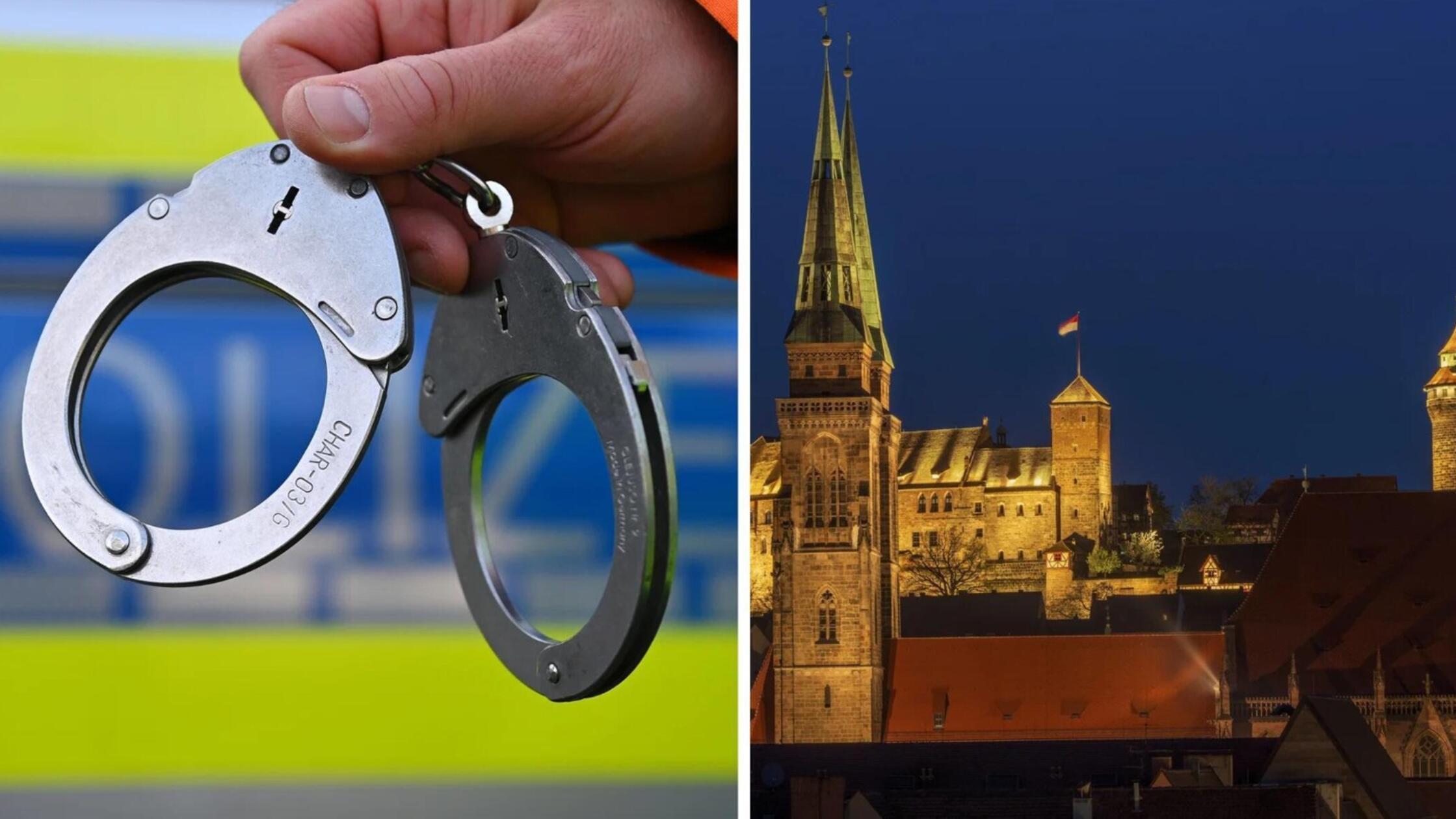 Duo attackiert am Boden liegenden Mann in Nürnberg: Polizistin bei Festnahme verletzt