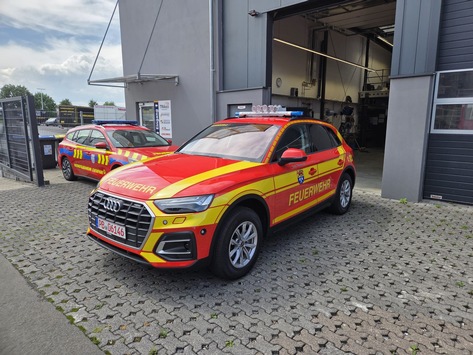 FW Mechernich: Neuer Kommandowagen für den Einsatzführungsdienst