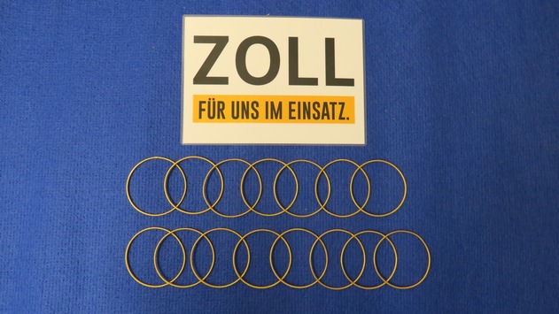 HZA-N: Nürnberger Zoll: Glänzender Goldschmuck trübt Urlaubsstimmung