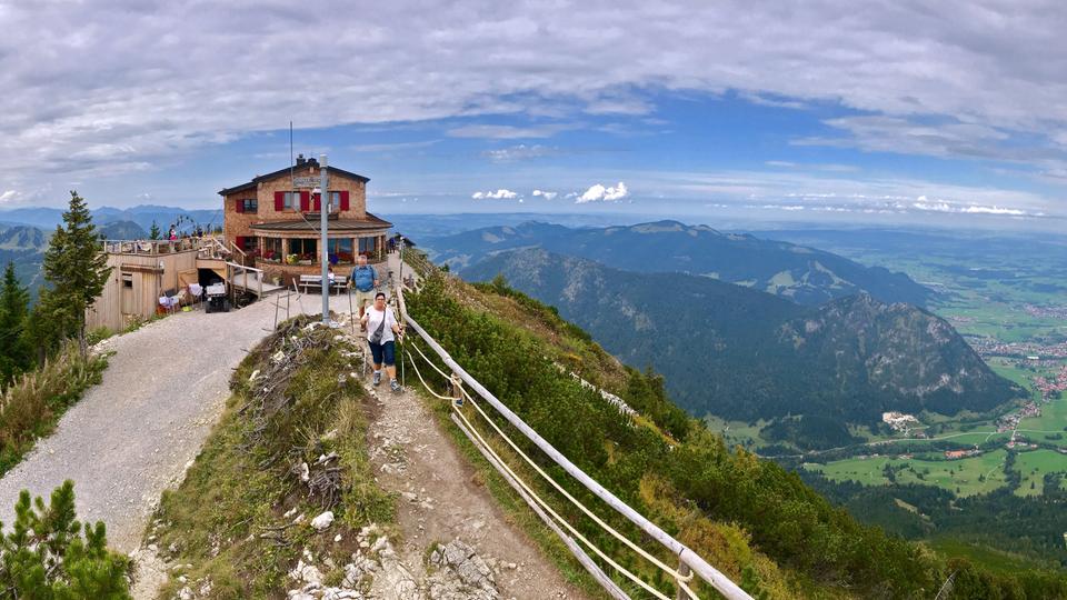 Rettung für hessische Badelatschen-Bergsteiger in Allgäuer Alpen