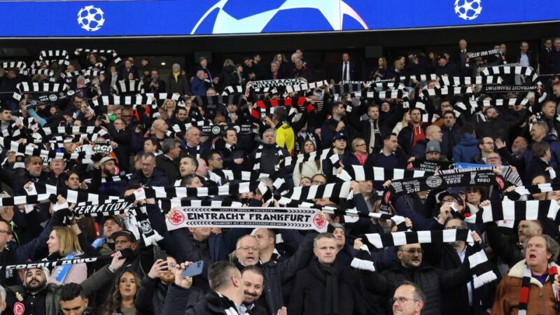 Eintracht Frankfurt: So schwer ist der Weg durch die Ligaphase der Champions League
