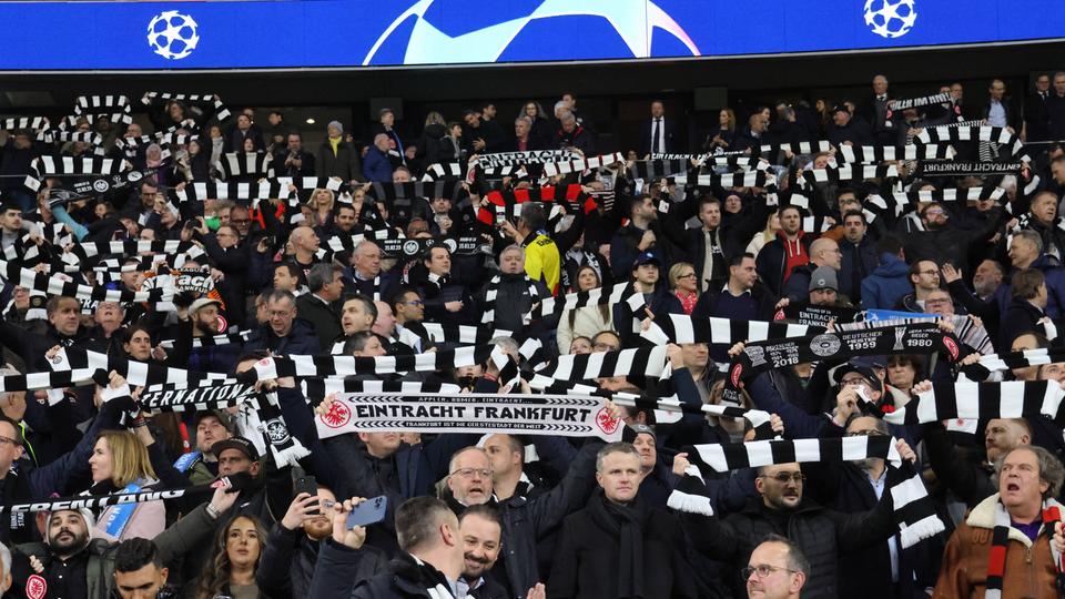 Eintracht Frankfurt: So schwer ist der Weg durch die Ligaphase der Champions League