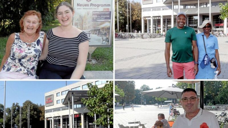 „Es ist ungemütlich“: Was sich die Augsburger für den Willy-Brandt-Platz wünschen
