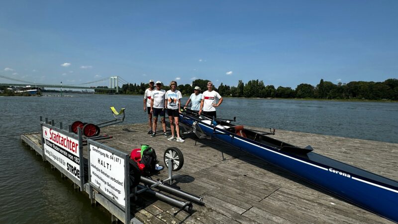 Rückkehr der Ruderer: Die Regatta „Stadtachter“ findet am Tag der „Kölner Lichter“ statt