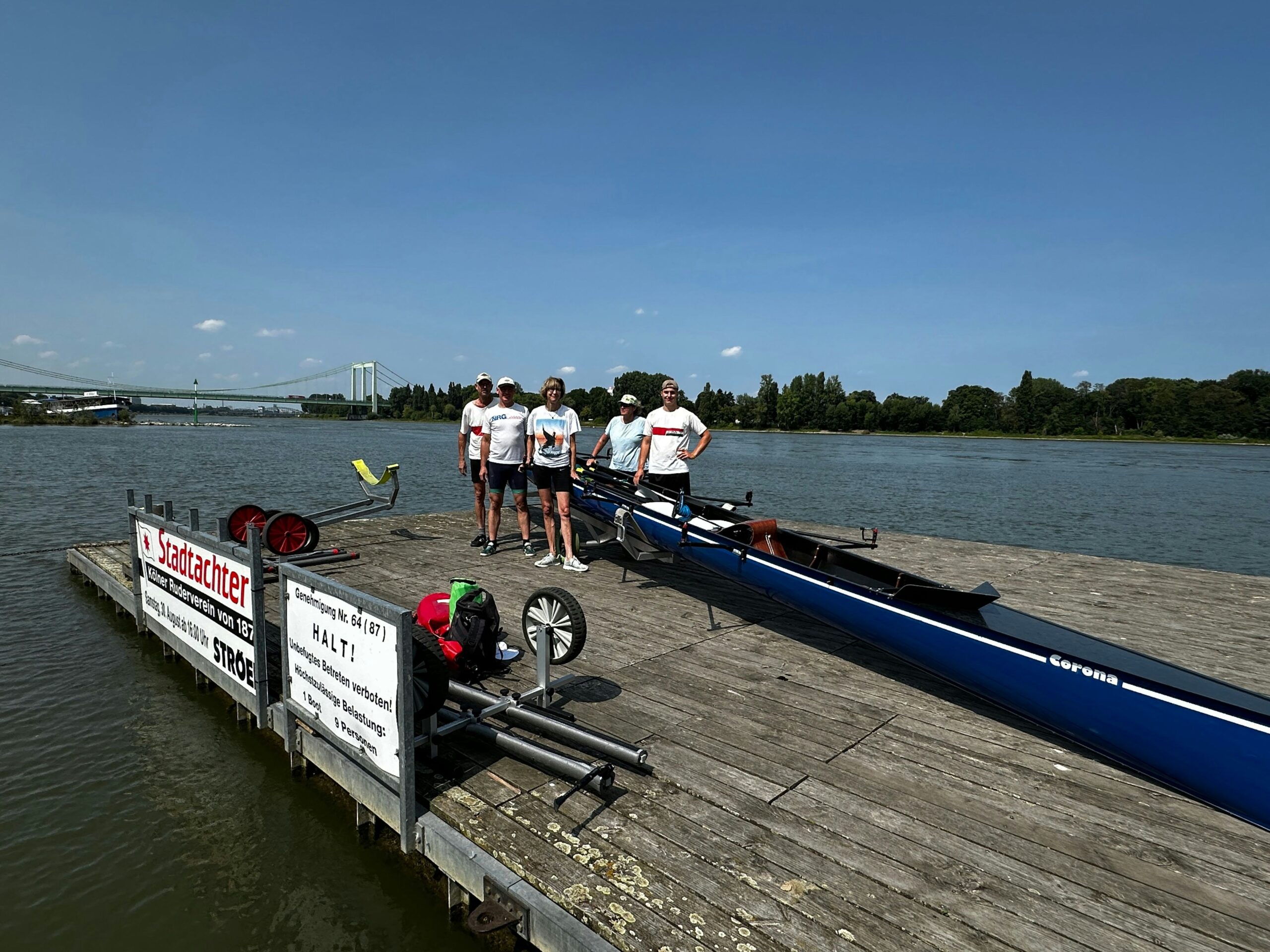 Rückkehr der Ruderer: Die Regatta „Stadtachter“ findet am Tag der „Kölner Lichter“ statt