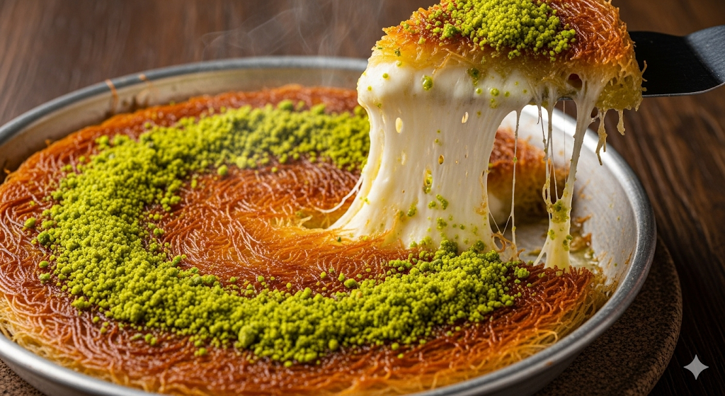 Türkisches Künefe – Süßer Käsegenuss