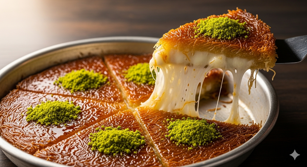 Türkisches Künefe – Süßer Käsegenuss
