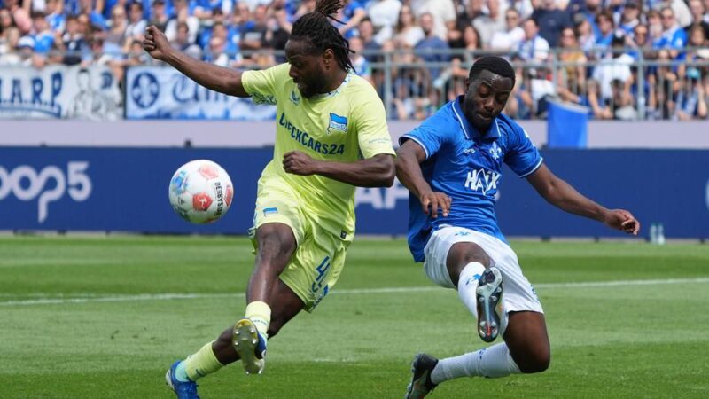 Alu-Festival zwischen Darmstadt 98 und Hertha BSC ohne Sieger