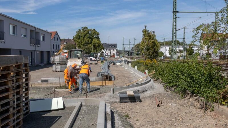 Ladestraße in Osthofen wird wohl früher fertig als geplant