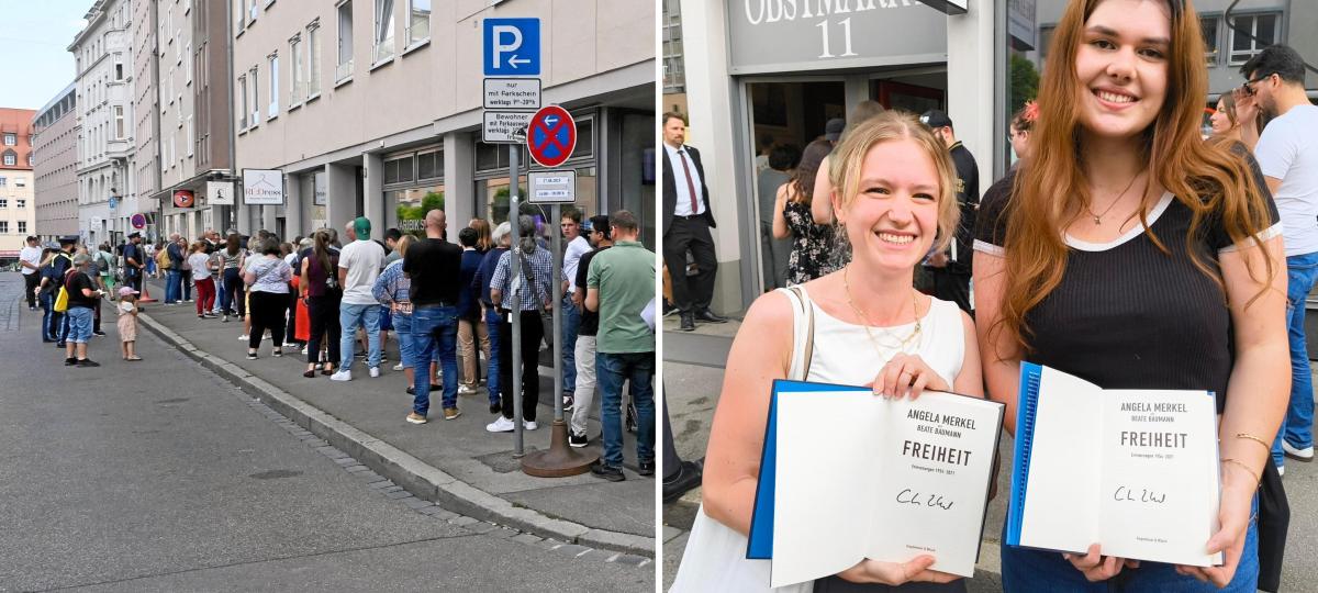 „Danke für die Menschlichkeit“: Warum Menschen für ein Treffen mit Angela Merkel Schlange standen
