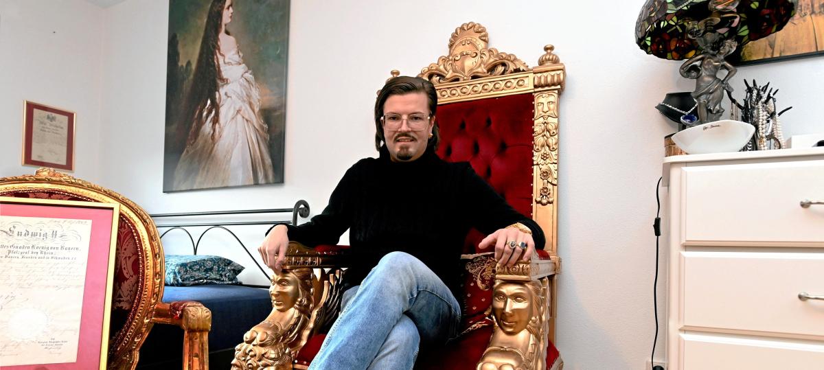 Dieser Pferseer lebt in einer Märchenwelt mit Ludwig II. und Kaiserin Sisi