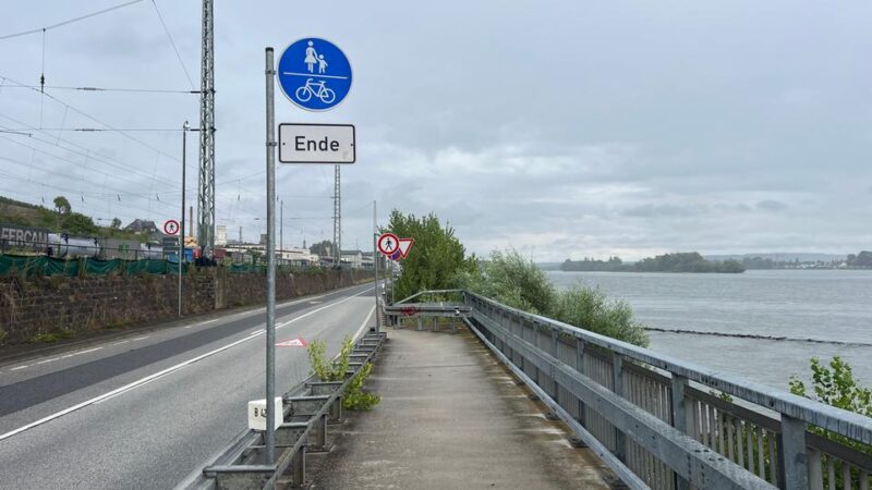 Rhein-Radweg Rüdesheim: Das jahrelange Warten auf die letzten 300 Meter
