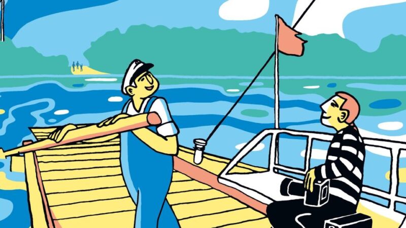 An der schönen, blauen Donau: Diese Graphic Novel erzählt vom Leben der Menschen am großen Strom