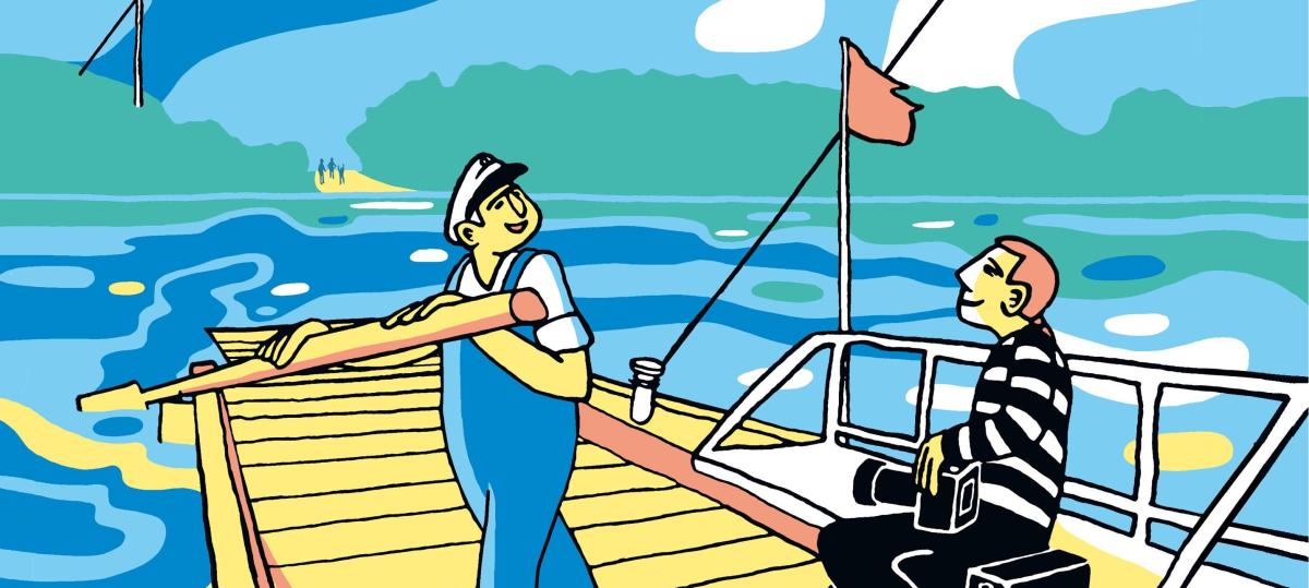 An der schönen, blauen Donau: Diese Graphic Novel erzählt vom Leben der Menschen am großen Strom