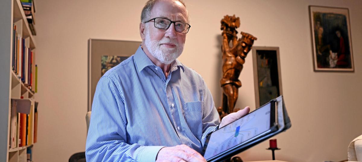 Mit 86 Jahren immer noch aktiv: Pfarrer Max Stetter blickt auf ein Leben voller Wendungen