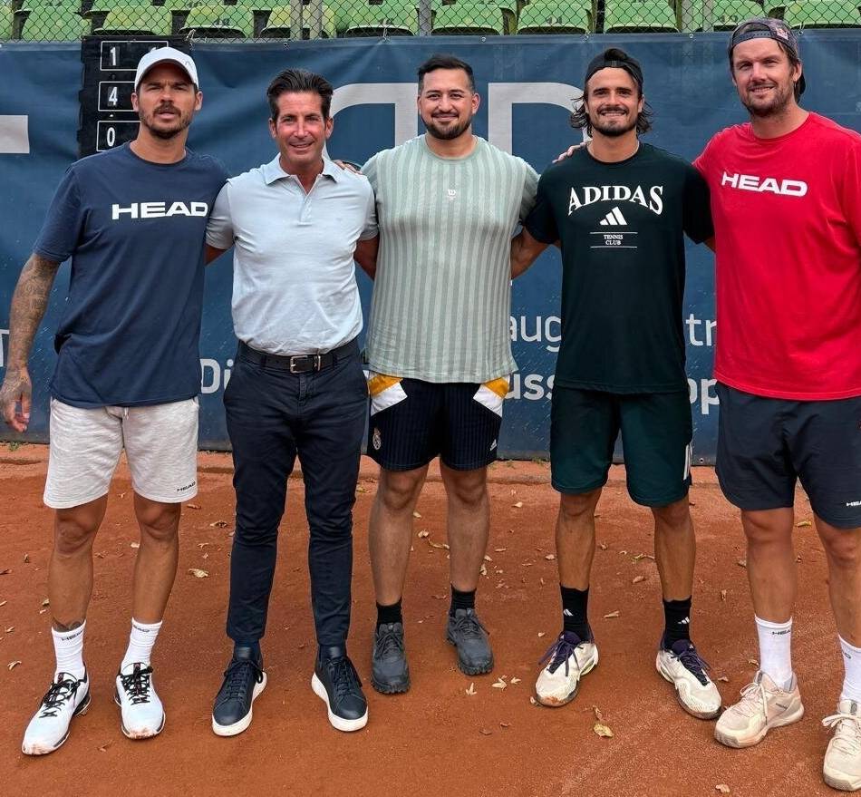 Ein ungewöhnlicher Tennisgast im Stadion an der Jahnstraße: Über Neuss zum Davis-Cup-Duell mit Brasilien nach Athen
