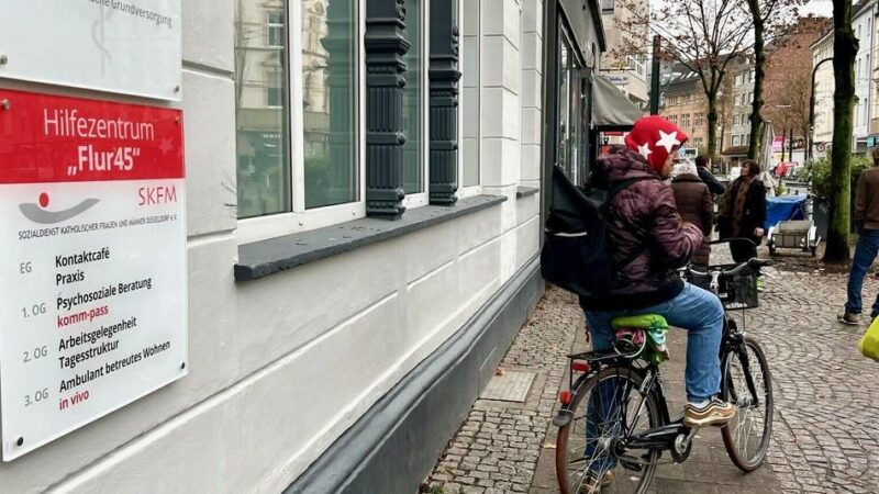 Gipfeltreffen vor Gericht: Streit um Suchthilfezentrum in Flingern – es gibt eine Einigung