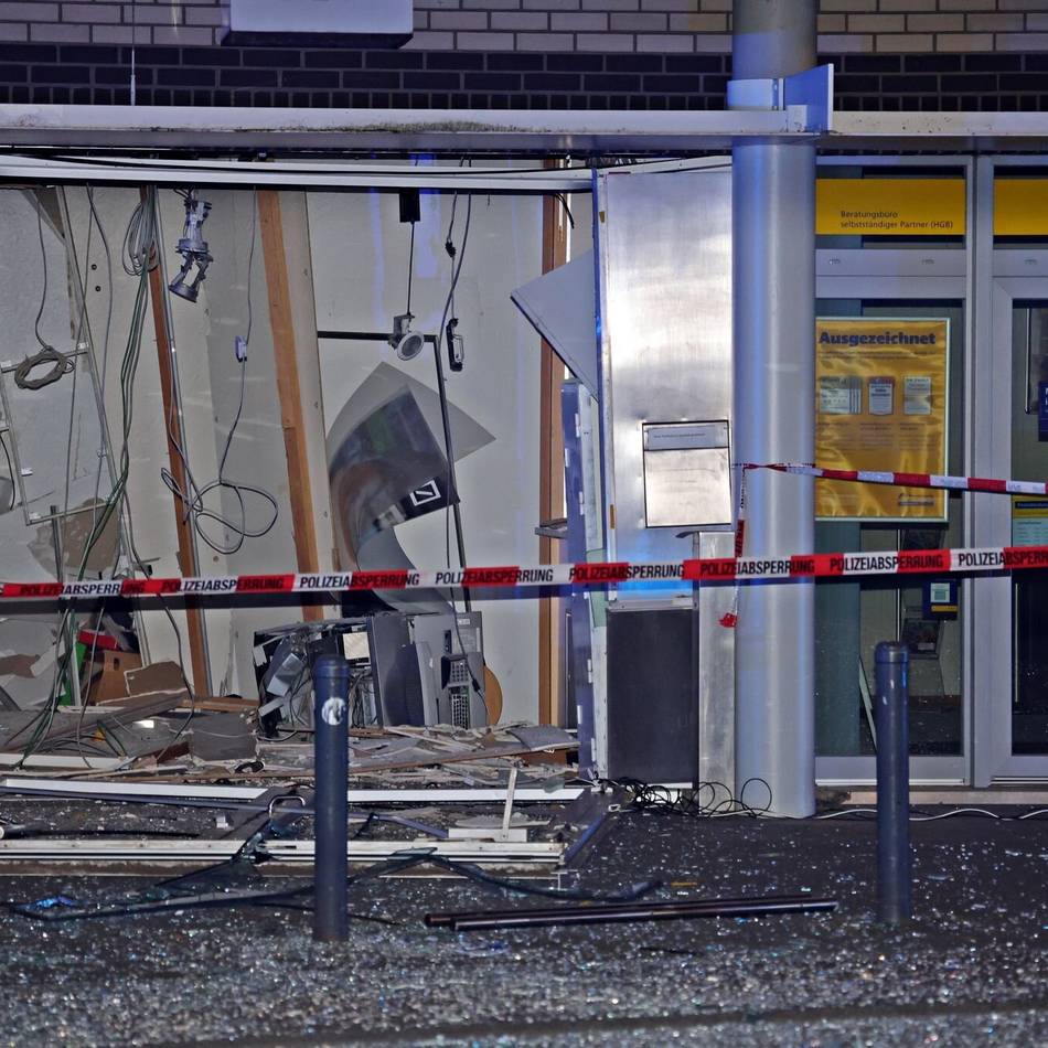 Fälle auch in NRW: Ermittlungen gegen Geldautomatensprenger – vier Verdächtige festgenommen