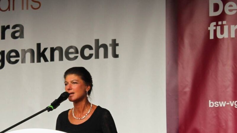 Auftritt vor der Kommunalwahl: Sahra Wagenknecht fängt die Wut der Duisburger ein