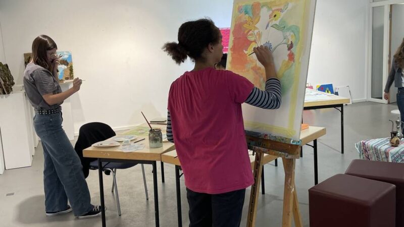 In Langenfeld: Im Kunstverein werden Kinder zu Künstlern