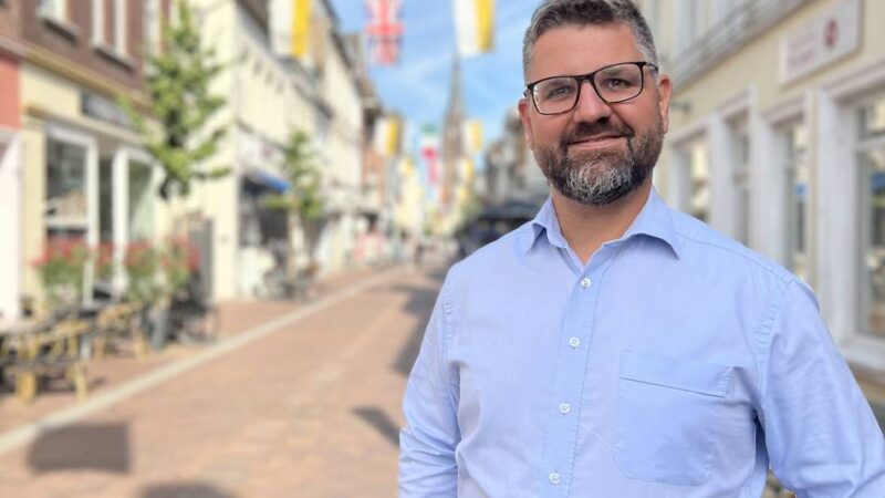 Wirtschaft in der Wallfahrtsstadt: Die Stadt Kevelaer hat einen neuen Citymanager