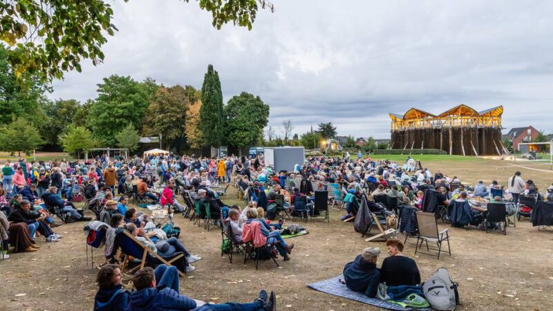 Drei Wochen Programm im Solegarten: Die Atempause bot von Yoga über Kino zahlreiche Angebote