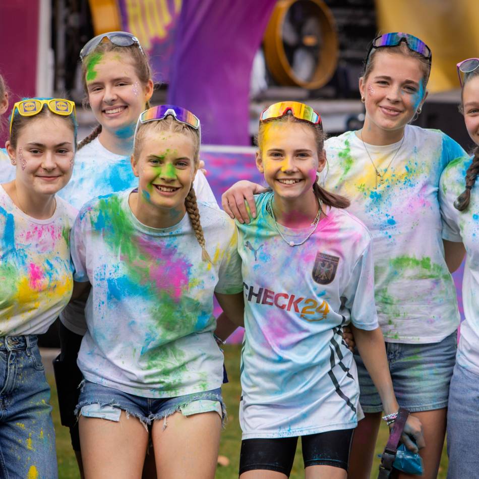 Holi-Festival in Erkelenz: Holi United geht in die zweite Runde