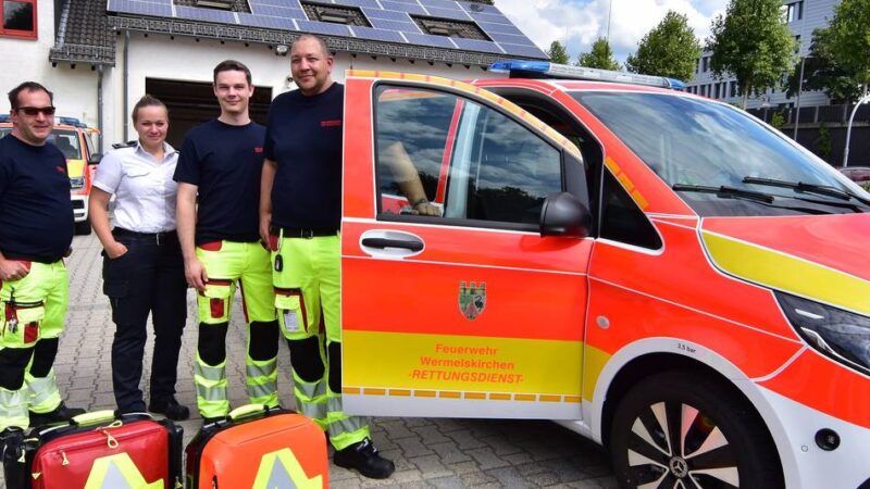 Feuerwehr Wermelskirchen: Notärzte retten Leben – mit 240 PS