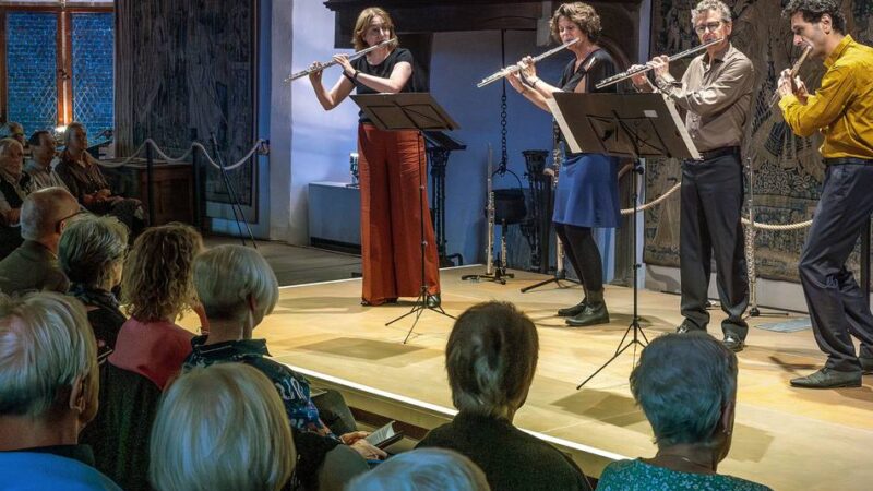 Serenadenkonzert auf Burg Linn: So schön „VerQuer“
